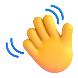 Waving hand